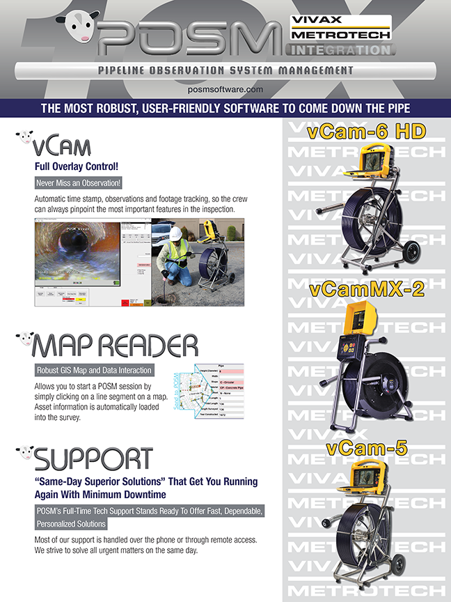 POSM vCam and Vivax inspection system