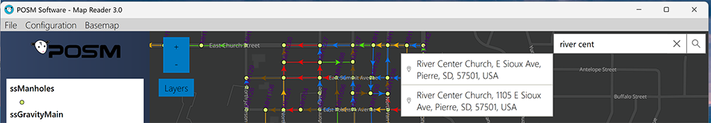 POSM MapReader Search Functionality POSM MapReader Search Functionality