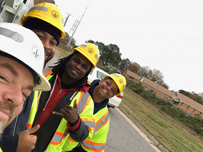 Virginia Beach Sewer Inspection Crew View 2