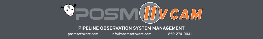 POSM vCam 11 sewer inspection software