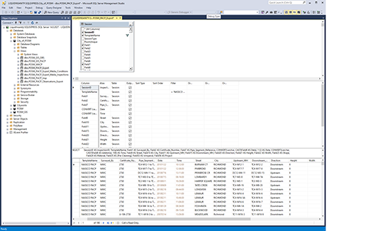 POSM Server NASSCO V7 exchange database emulation in Microsoft SQL Server