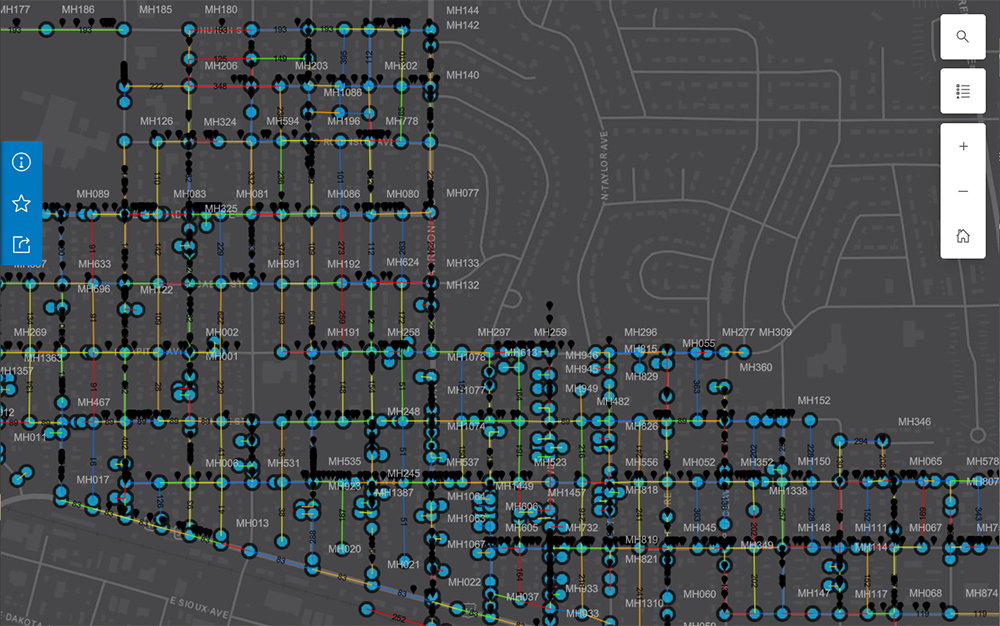 POSM GIS Map Example