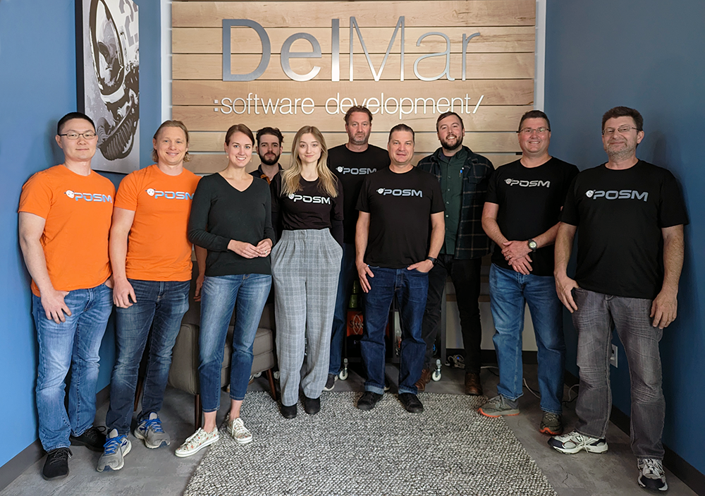 POSM and DelMar software development teams