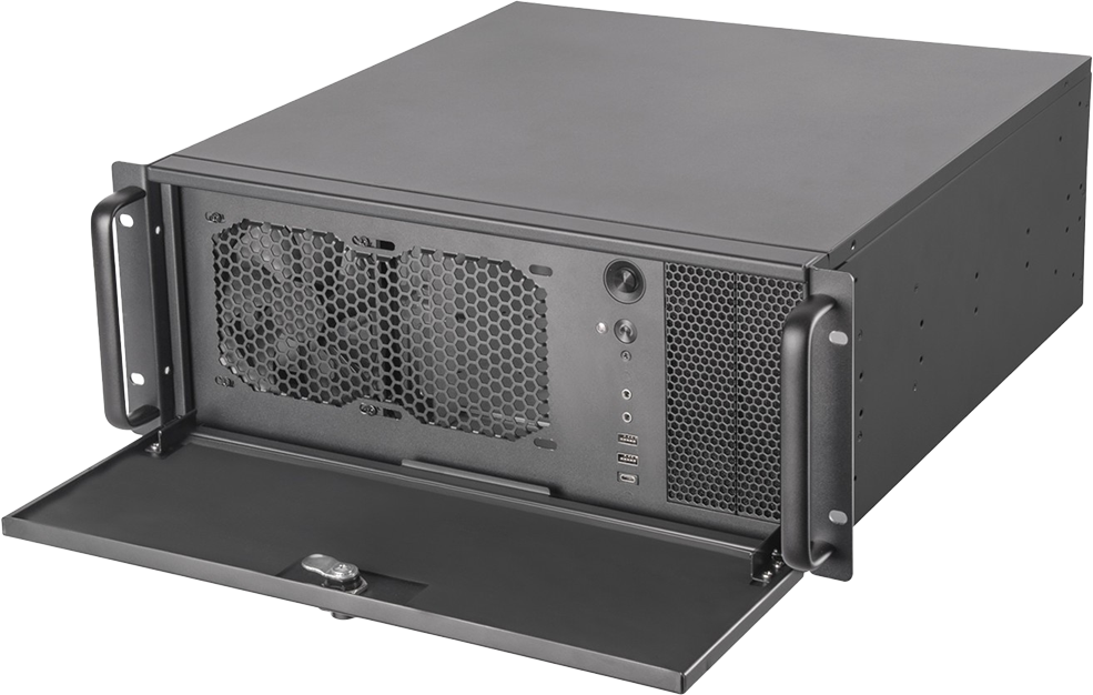 POSM Rackmount Computer Open Doors POSM Rackmount Computer Open Doors