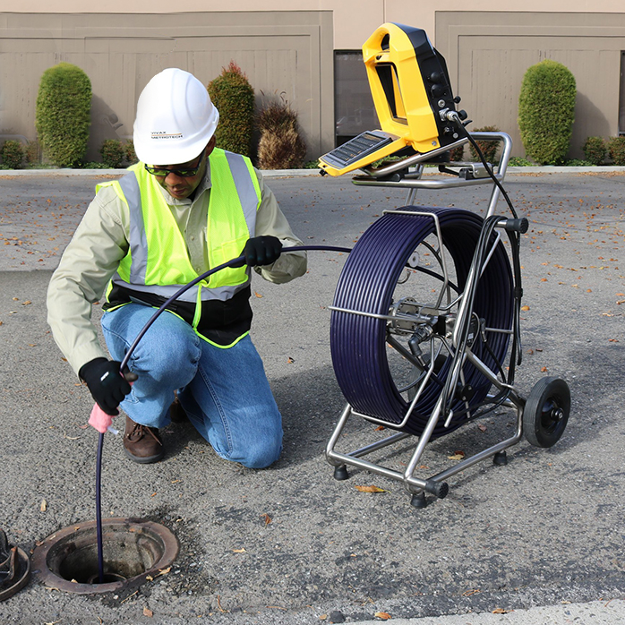 POSM vCam sewer lateral inspection interface